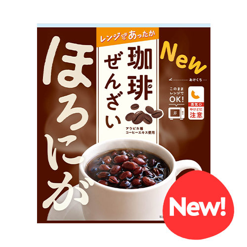 レンジであったか　珈琲ぜんざい